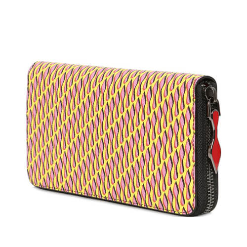 ルブタン 財布 コピー Panettone PVC長財布,Yellow 16191946