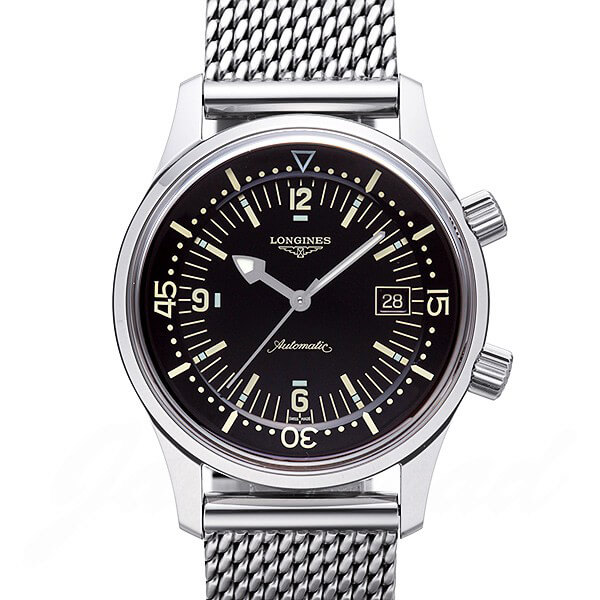 ロンジン LONGINES スーパーコピー レジェンドダイバー デイト L3.674.4.50.6