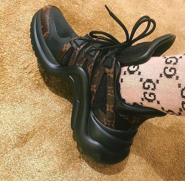 大人気 ルイヴィトン スニーカー コピー 2018新作 LVアークライト・ライン 1A43LH