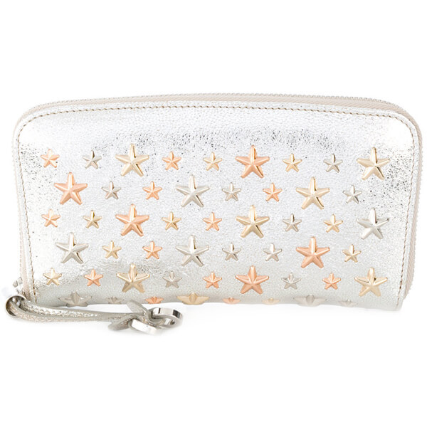 【ジミーチュウ長財布 コピー 】Filipa スタッズ シャンパン 8070603