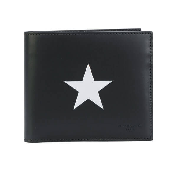 ジバンシィ レザー財布コピー スターモチーフ ロングウォレット BK06021771