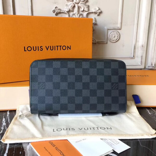 大人気 ルイヴィトン ジッピーxl 偽物 N41503 ダミエ･グラフィット キャンバス ジッピーXL メンズ