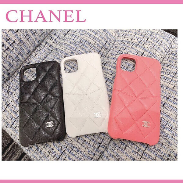関税無しシャネル《入手困難♪》キャビアiPhone11ケース 20031704