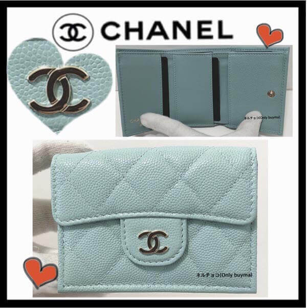 2020新作限定ミニ財布 シャネルコピー  マトラッッセ スモールウォレット キャビアスキン ブルー 20050505