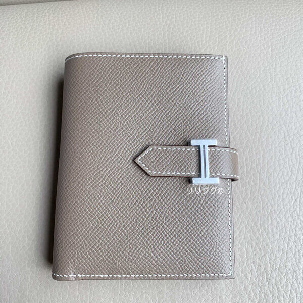 エルメス コピー ベアン☆コンパクト財布☆エトープ/エトゥープ 20050714