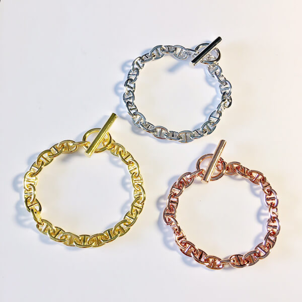 超人気★【エルメス シェーヌダンクル コピー】偽物 刻印 絶対欲しい GM  H101672B、H101993B