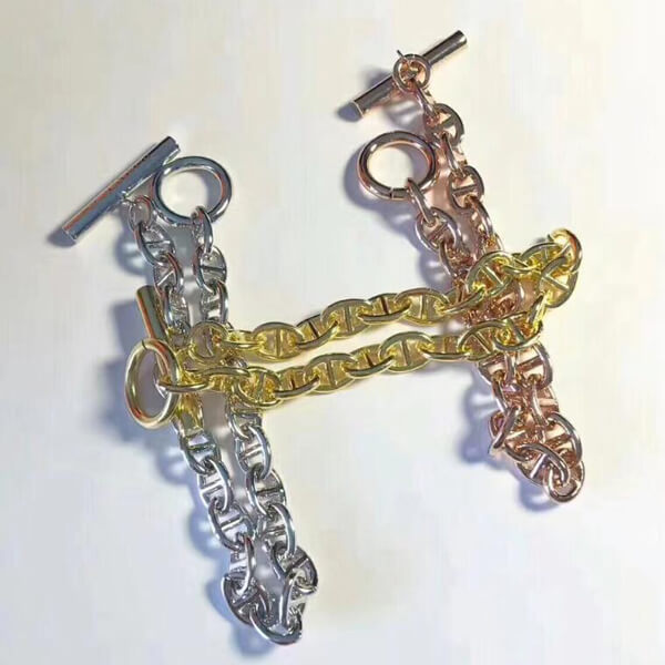 超人気★【エルメス シェーヌダンクル コピー】偽物 刻印 絶対欲しい GM  H101672B、H101993B