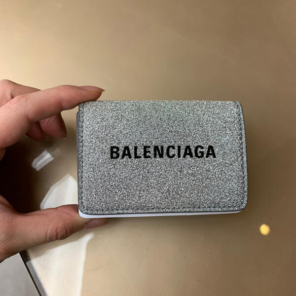 バレンシアガ ミニ財布 コピー ロゴミニ財布☆各バージョン稀少！日本未入荷20092201