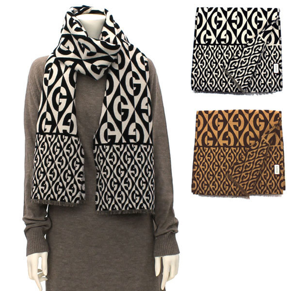 【グッチ】グッチ ランバスgマフラー 送料関税込 特別sale 5957203ge38