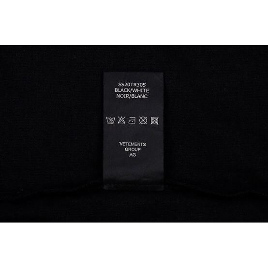 ヴェトモンコピー ヴェトモン ロゴ Tシャツ SS20TR305