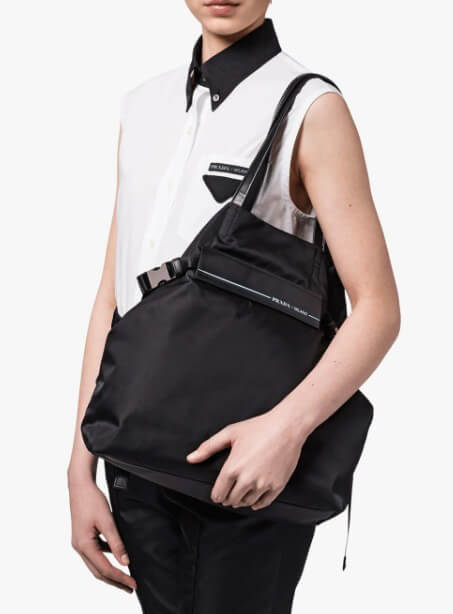 VIP価格★プラダ偽物★ logo patch medium ナイロントートバッグ 1BG211