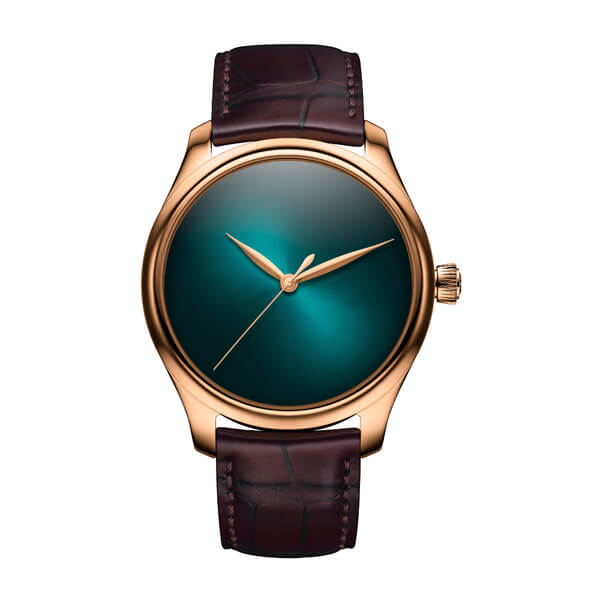 H.モーザーコピー エンデバー・センターセコンド コンセプト ブルーラグーン 1200-0404