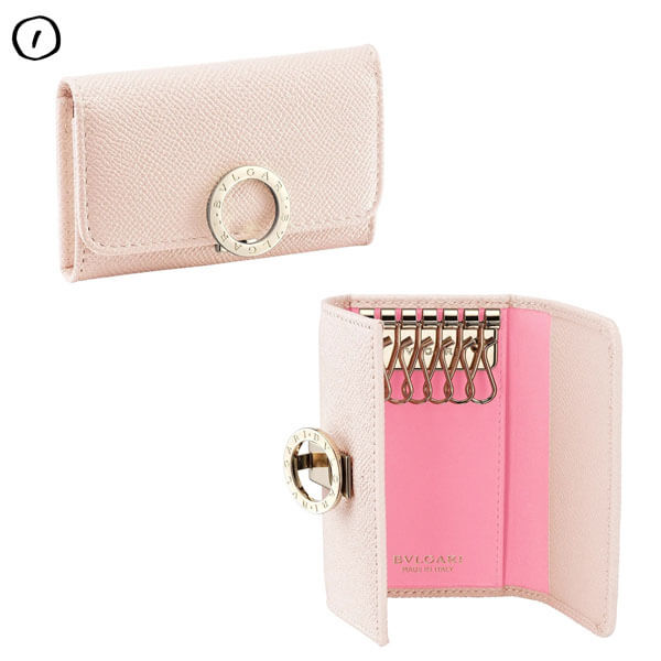 ブルガリ ・ 偽物キーホルダー カーフレザー 12色37582