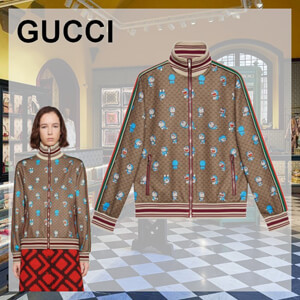 グッチ 直営店 在庫一掃セール グッチ★ドラえもん × グッチ ジャージジャケット 656594XJDH32138