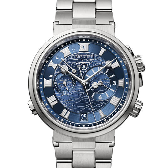 2020年 ブレゲ新作 コピー マリーン アラーム ミュージカル 5547 5547BB/Y2/BZ0