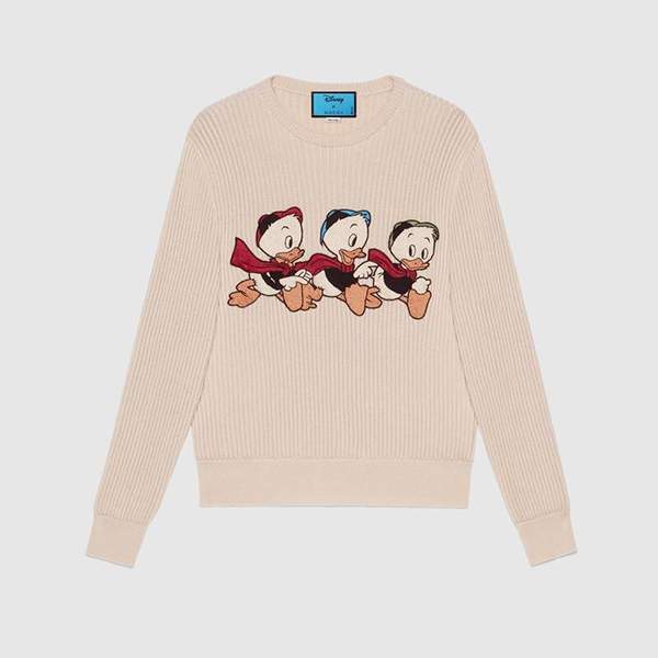 グッチxディズニー ドナルドダック コピー  ニット セーター コピー 21040621