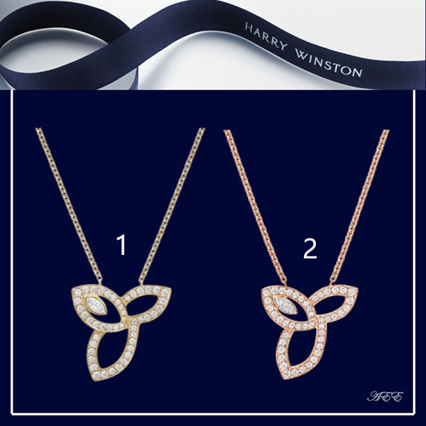 [ハリーウィンストン リリークラスター 偽物・ペンダント] 21040627