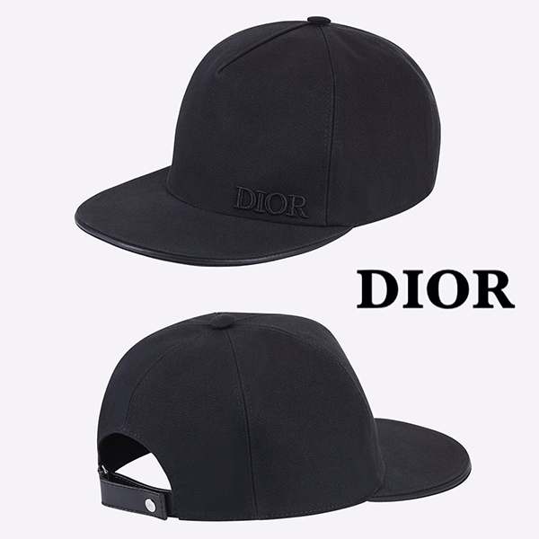 新作【ディオール ハット コピー】コットンキャンパス★ロゴ刺繍★ベースボールキャップ♪21042818