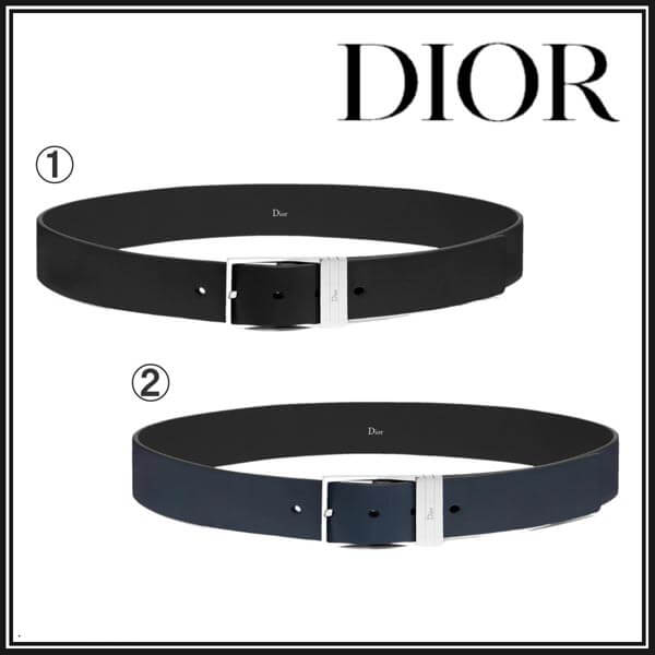 新作入荷【ディオール】カーフレザー ベルト コピー ロゴ 2色 ディオール 30mm 4307PLYGL_H03E