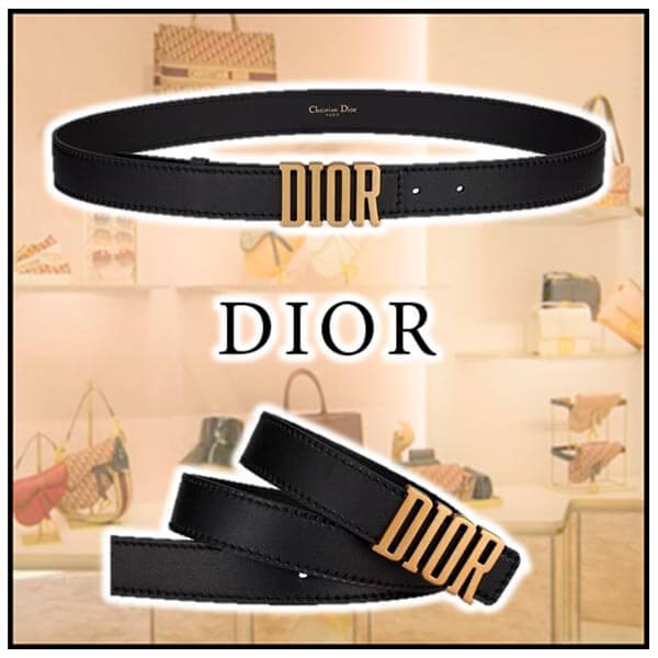 新作☆ディオール D-Fence ベルト 偽物 スムースカーフスキン B0385CVWU_M900