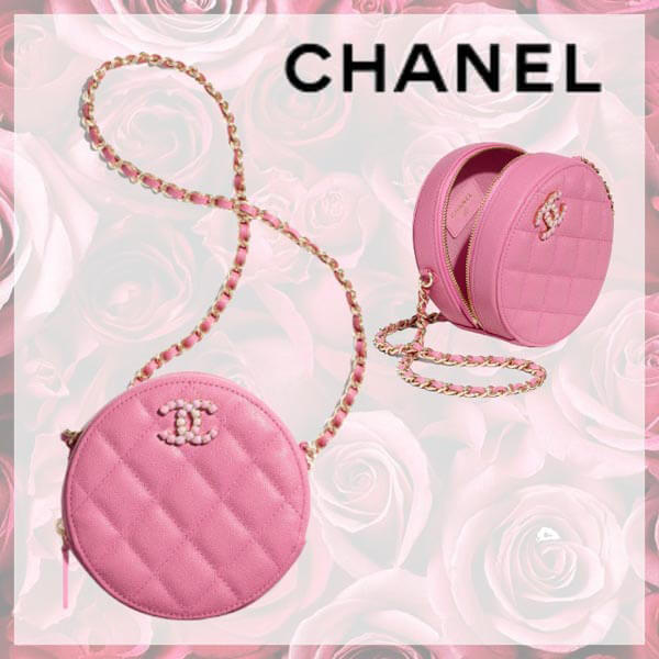 シャネル ミニバッグ 偽物 チェーン クラッチ ラウンド ショルダーバッグ AP2034 B05060 NB358