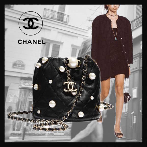 ☆超人気☆【シャネル】ミニハンドバック コピー／パール AS2518 B05523 94305