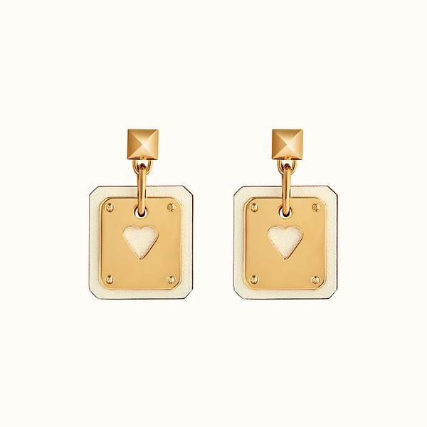 エルメス ハートピアス スモール 偽物 3色新作 H081864CC37