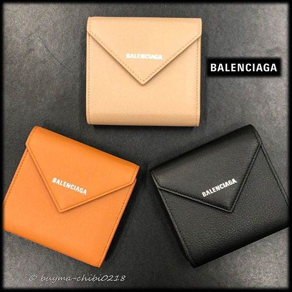 新作サイズ！バレンシアガ ペーパー ミニ 財布 コピー 21061039