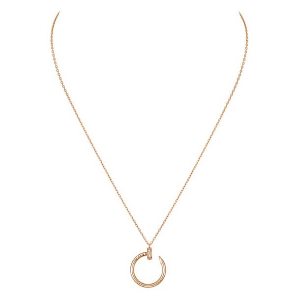 カルティエ ジュストアンクルネックレス 偽物 18kダイアモンド 21072029