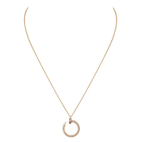 カルティエ ジュストアンクルネックレス 偽物 18kダイアモンド 21072029