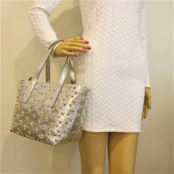 ジミーチュウ バック 偽物★SOFIA/S GLITTER LEATHER★21072725