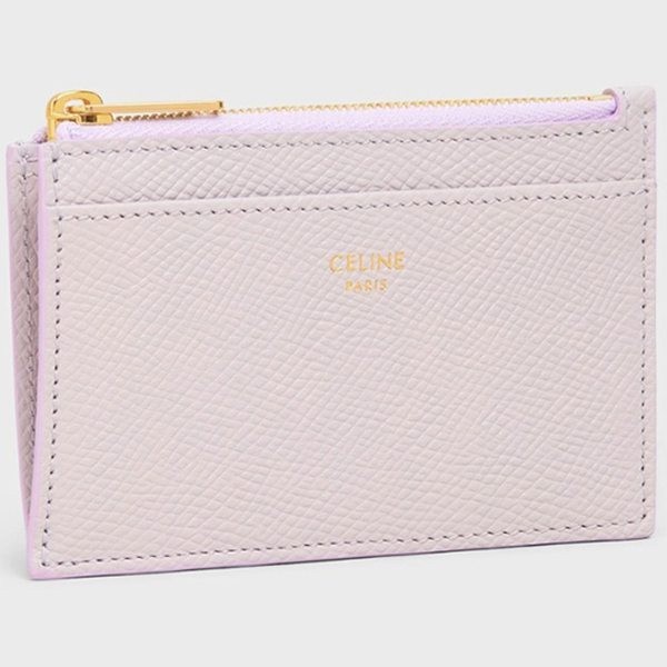 セリーヌ カードクリップ 偽物★新カラー♡ジップ付きカードホルダー10F993BEL.02DR