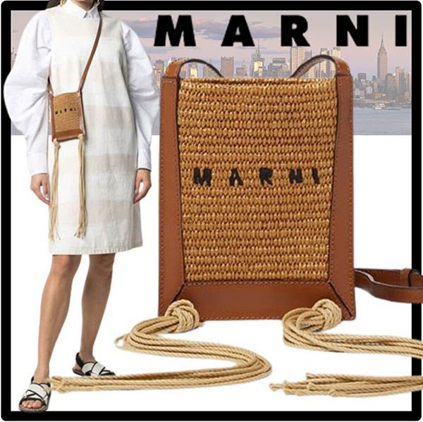 マルニ かごバッグ スーパーコピー★ミニフリンジバッグ★バッグ 21081905