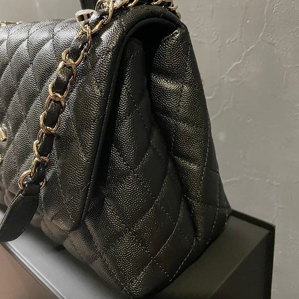 スーパーコピー 優良サイト シャネル 偽物 ココハンドル Mサイズ ハンドバッグ  A92991B05061