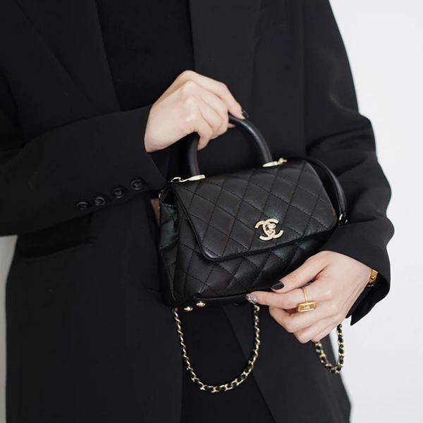 スーパーコピー 優良サイト シャネル 偽物 ココハンドル Mサイズ ハンドバッグ  A92991B05061