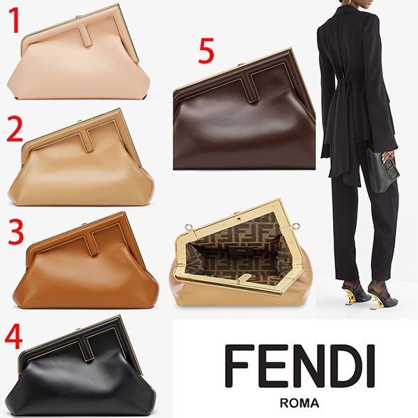 フェンディ ファースト 偽物【入手困難】大人気! 高級レザー★フェンディ FIRST★SMALL 全色 8BP129ABVEF0L1B