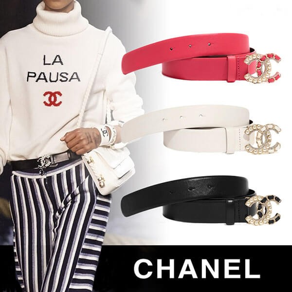 シャネル ベルト スーパーコピー women CC カーフスキンベルト21091703