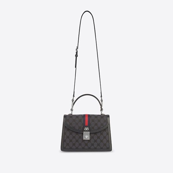 【バレンシアガ x グッチ】HACKER スモール ハンドバッグ 偽物 6801192103X1000