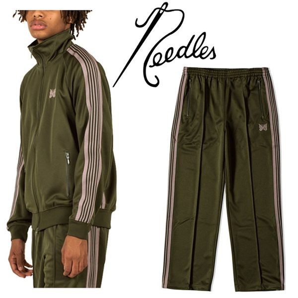 【Needles 偽物】大人系ストリート★人気！トラック セットアップ 上下とも 22030802