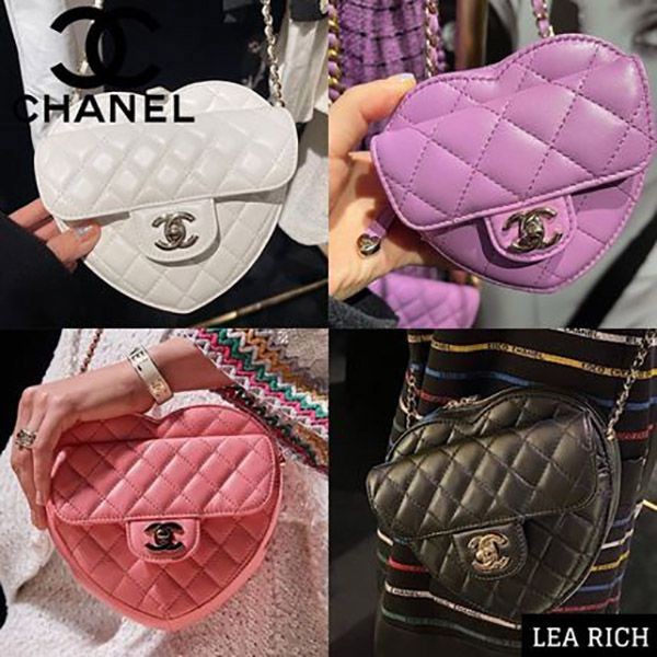 大人気★【シャネル】 22SS♡ハート ショルダーバッグ 偽物 ラージ AS3191 B07958 10601