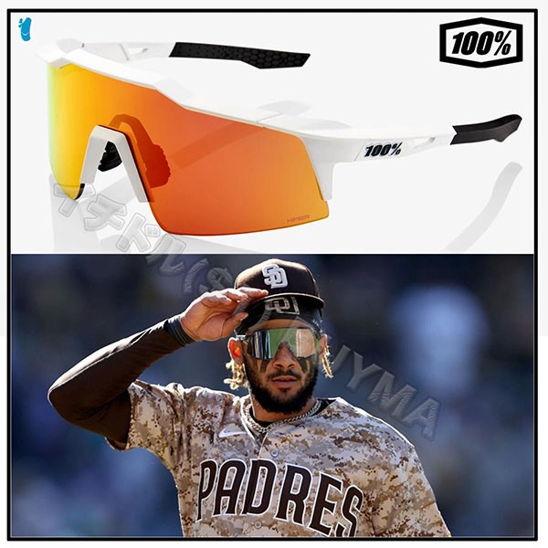 100 サングラス コピー100% SPEEDCRAFT SL White サングラス メガネ 22032602