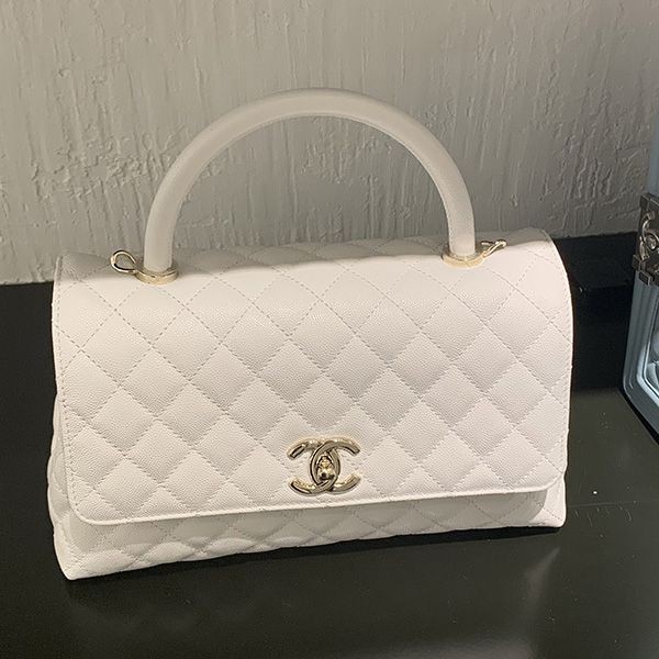 超レア☆世界中で即完売☆シャネル ココハンドル 偽物 M 29cm 22040101 