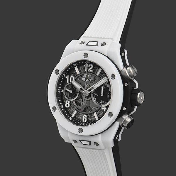 ウブロ ビッグバン ウニコ ホワイトセラミック 偽物 441.HX.1171.RX