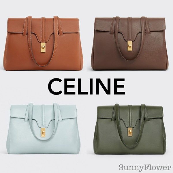 セリーヌ ミディアム 16 ソフトバッグ スムースカーフスキン 195543CR4.04LU