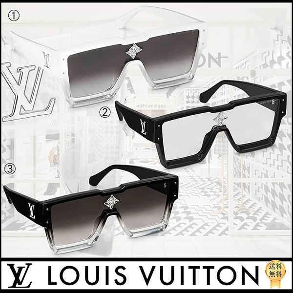 人気で可愛い☆【人気♪】ルイヴィトン サングラス 偽物 サイクロン グラディエント 3色 Z1737W