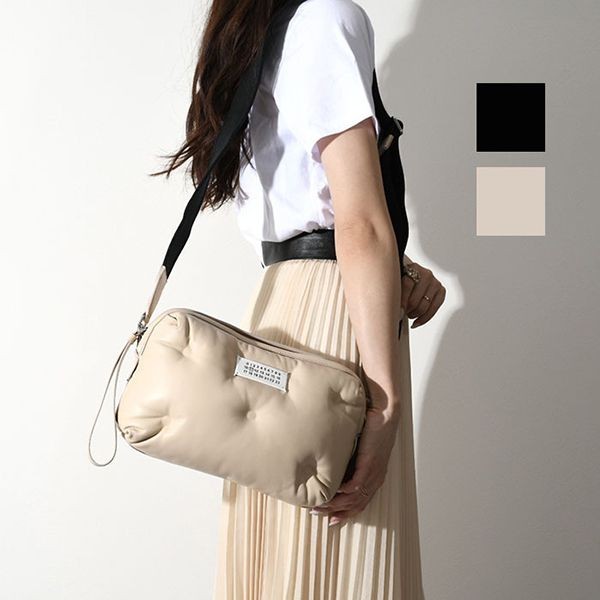 セレブ愛用中メゾンマルジェラ グラム スラム 偽物 ショルダーバッグ 2色 sb1wb0002p4300