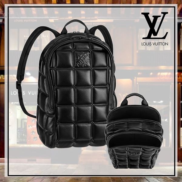 最安値挑戦ルイヴィトン エリプスバックパック リュック コピー 黒 M20896