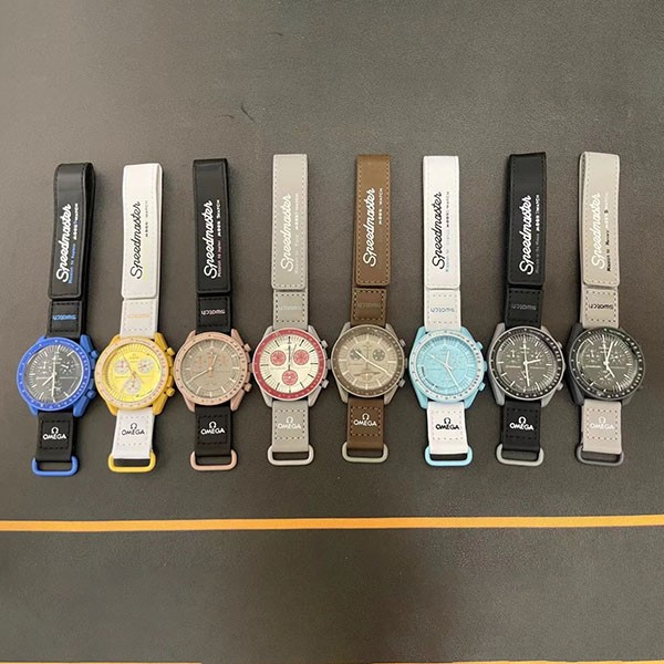 完売必至！オメガ スウォッチ 偽物★バイオセラミック ムーンズウォッチ偽物 42mm 22052402