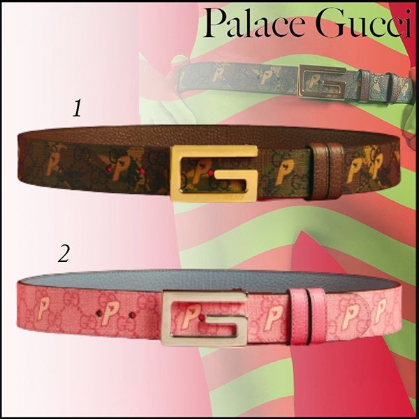 早い者勝ち♪グッチ×パレス リバーシブル ベルト スーパーコピー 2色 723154FAAZM3046