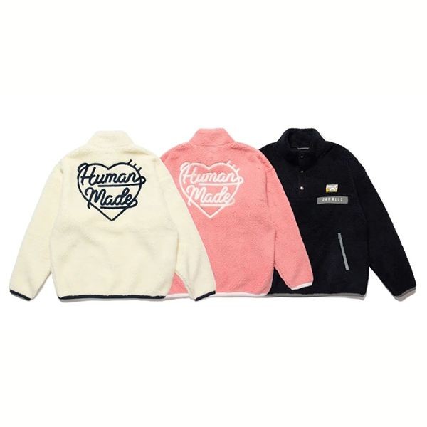 ヒューマンメイド 偽物ハートロゴプルオーバー★おしゃれにかわいく暖かく